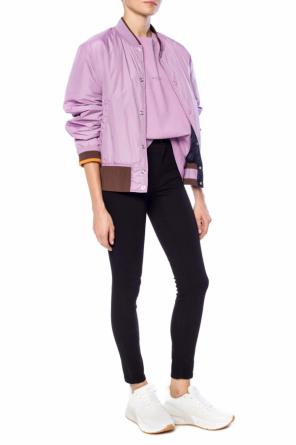 T-shirt with a printed logo, zdjęcie 2 T-shirt with a printed logo od Acne